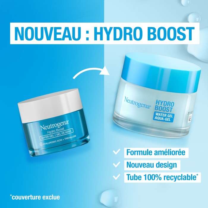 NEUTROGENA HYDRO BOOST WATER GEL PEAU NORMALE A MIXTE 50ML