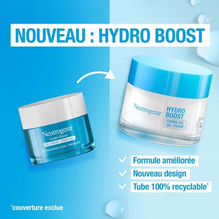NEUTROGENA HYDRO BOODT GEL CREME PEAU SECHE 50ML
