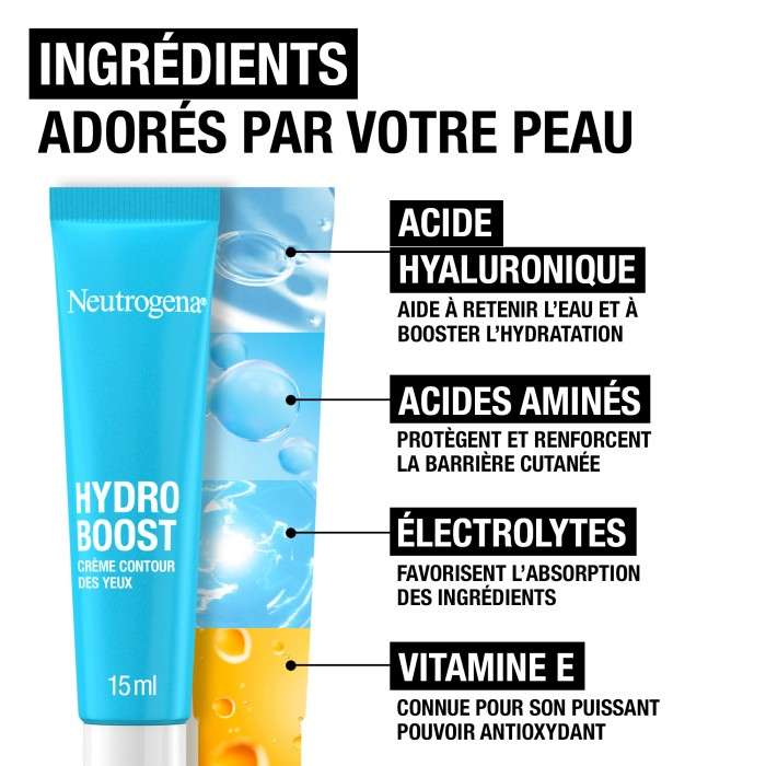 NEUTROGENA HYDRO BOOST CREME CONTOUR DES YEUX 15ML