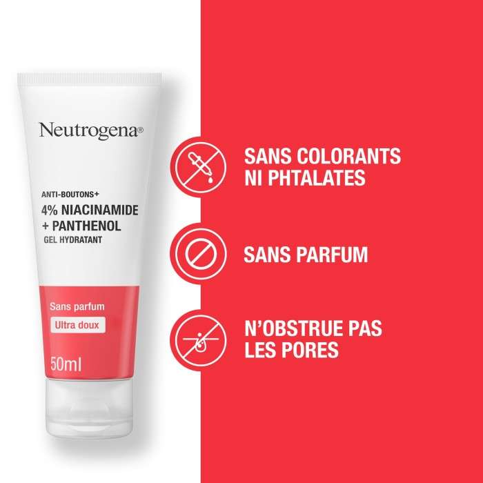 NEUTROGENA ANTI BOUTONS+ GEL HYDRATANT 50ML