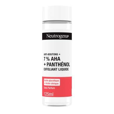 NEUTROGENA ANTI BOUTONS+ EXFOLIANT LIQUIDE 125ML
