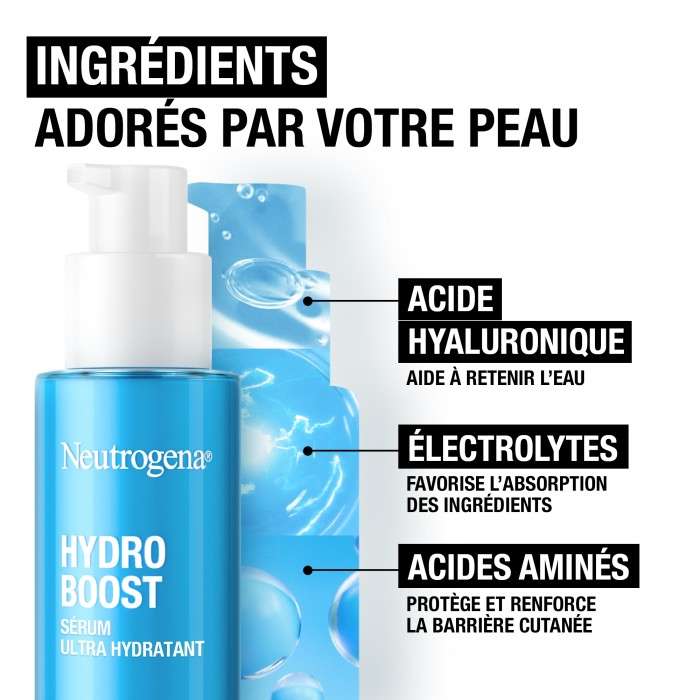 NEUTROGENA HYDRO BOOST SERUM ULTRA HYDRATANT 30ML