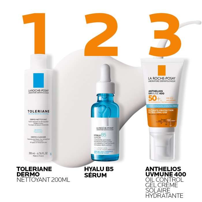 LA ROCHE POSAY OFFRE ANTHELIOS UVMUNE 400 CREME HYDRATANTE SPF 50+ INVISIBLE 50 ML + EAU THERMALE 50ML OFFERT