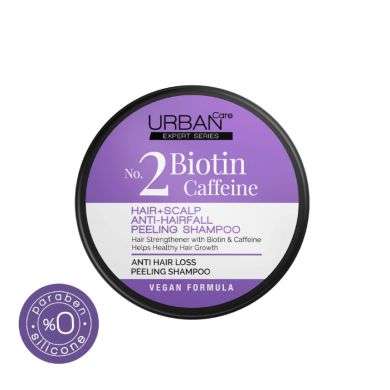 URBAN CARE BIOTINE ET CAFFEINE PEELING PRE SHAMPOING ANTI CHUTE 200 ML