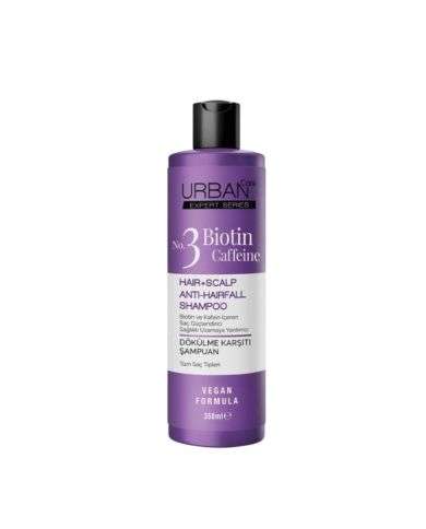 URBAN CARE BIOTINE ET CAFFEINE SHAMPOING ANTI CHUTE 350 ML