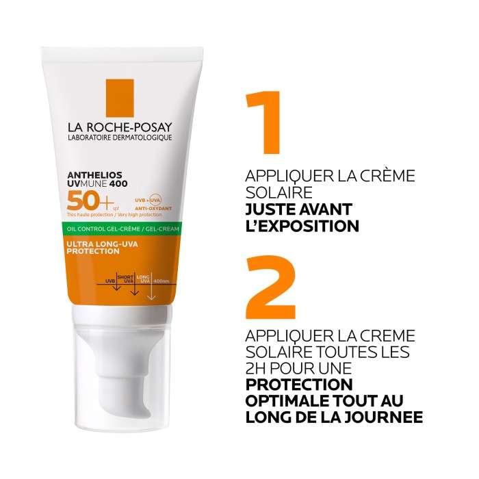 LA ROCHE POSAY OFFRE WEB ANTHELIOS UVMUNE400 OIL CONTROL INVISIBLE SPF50+ 50ML