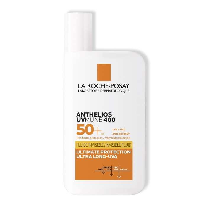 LA ROCHE POSAY OFFRE WEB ANTHELIOS UVMUNE 400 FLUIDE SOLAIRE INVISIBLE SPF 50+ 50 ML+ ANTHELIOS UVMUNE 15 ML OFFERT