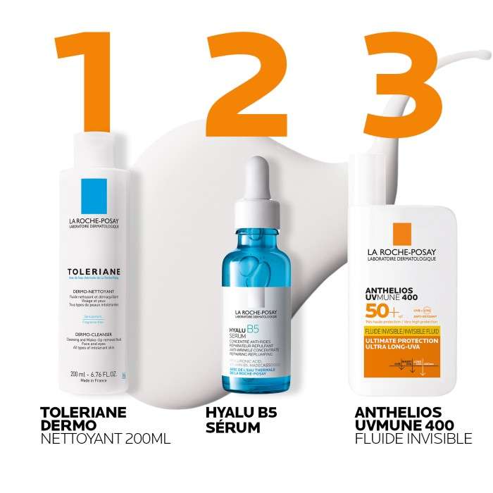 LA ROCHE POSAY OFFRE WEB ANTHELIOS UVMUNE 400 FLUIDE SOLAIRE INVISIBLE SPF 50+ 50 ML+ ANTHELIOS UVMUNE 15 ML OFFERT