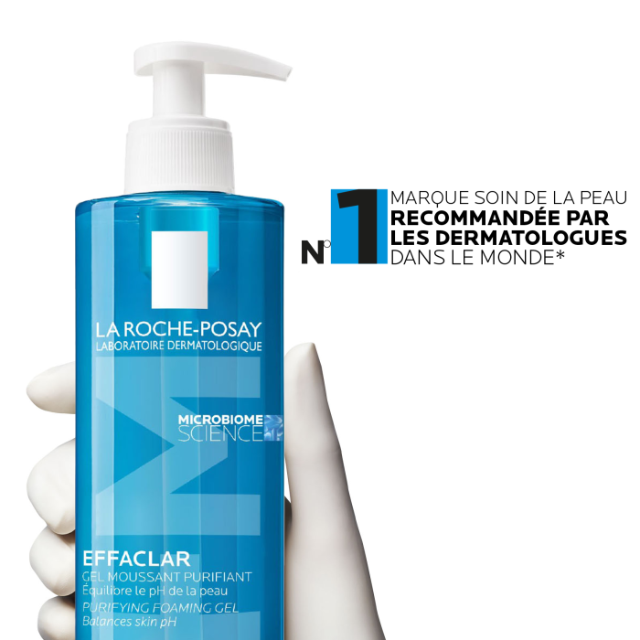 LA ROCHE POSAY EFFACLAR GEL MOUSSANT PURIFIANT PEAUX SENSIBLES GRASSES 400 ML