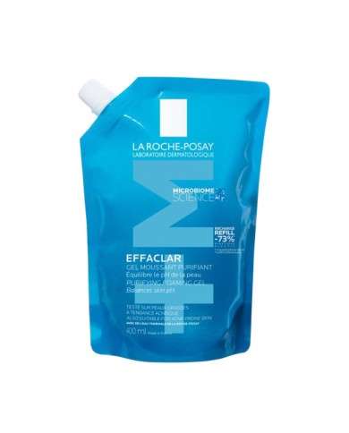 LA ROCHE POSAY EFFACLAR GEL MOUSSANT PURIFIANT RECHARGE 400ML