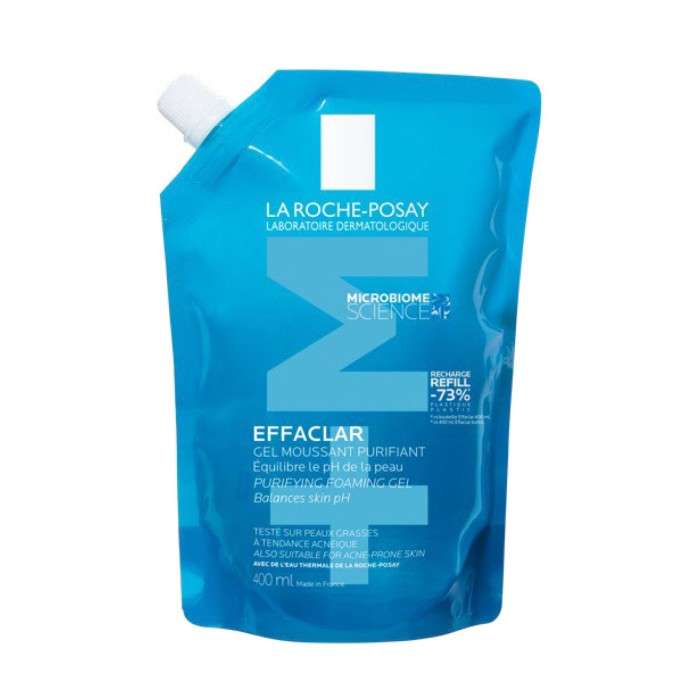 LA ROCHE POSAY EFFACLAR GEL MOUSSANT PURIFIANT RECHARGE 400ML