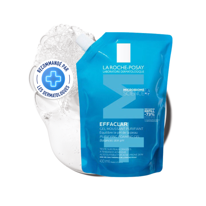 LA ROCHE POSAY EFFACLAR GEL MOUSSANT PURIFIANT RECHARGE 400ML