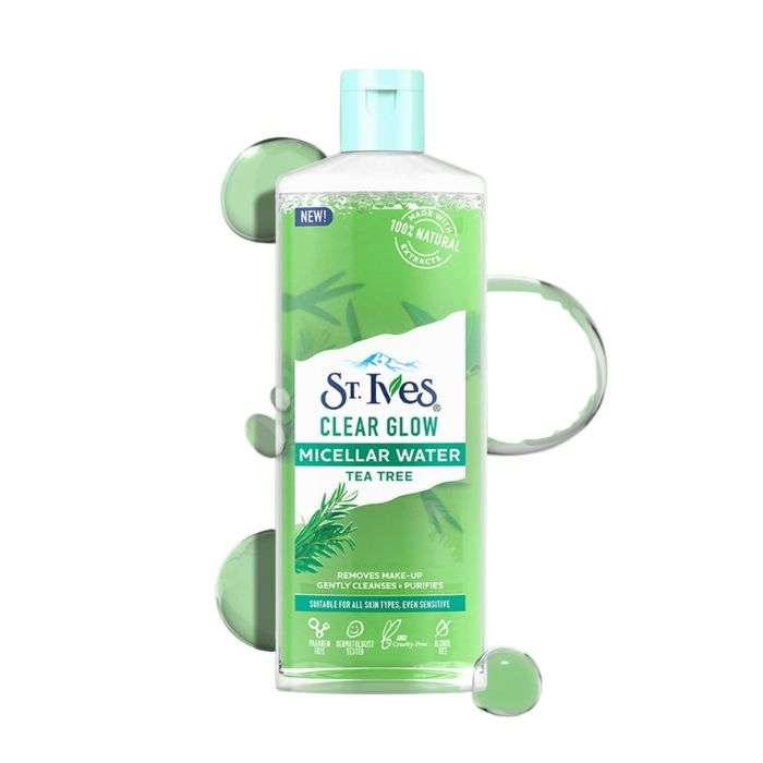 ST IVES CLEAR GLOW EAU MICELLAIRE ARBRE A THE 400ML