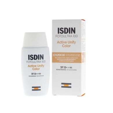 ISDIN FOTO ULTRA 100 ISDIN ACTIVE UNIFY COLOR FUSION FLUID SPF50+ 50 ML