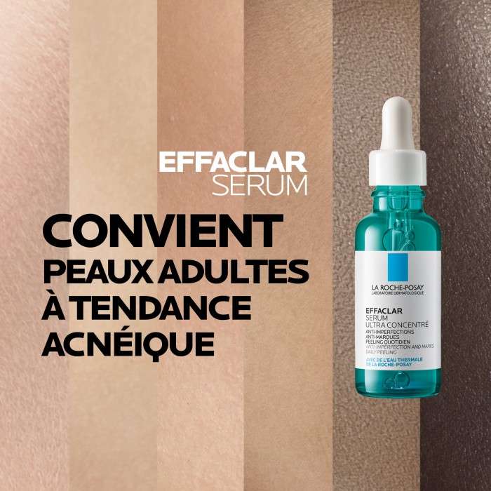 LA ROCHE POSAY EFFACLAR SERUM VISAGE ANTI IMPERFECTIONS 30ML