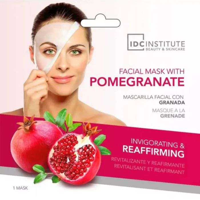 IDC INSTITUTE MASQUE TISSUE REVITALISANT VISAGE A LA GRENADE 1 UNITE