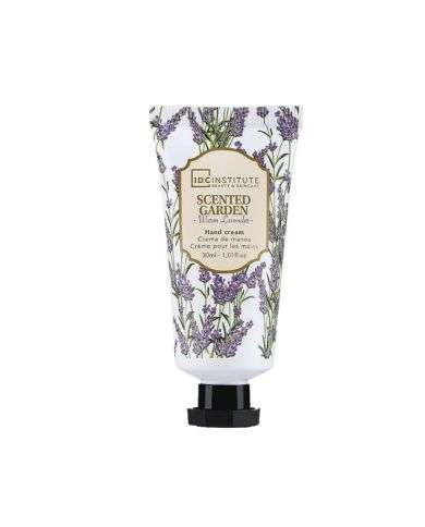 IDC INSTITUTE CREME POUR LES MAINS SCENTED GARDEN LAVANDE 30 ML