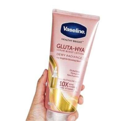 VASELINE GLUTA HYA SERUM BURST UV LOTION DEWY RADIANCE 330ML