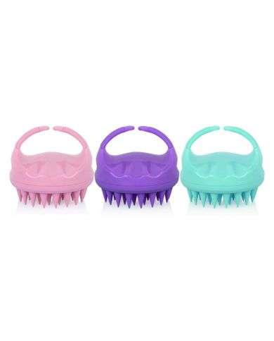 BROSSE DE MASSAGE CHEVEUX MULTICOLORES 