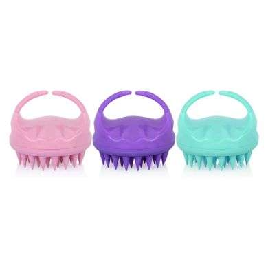BROSSE DE MASSAGE CHEVEUX MULTICOLORES 