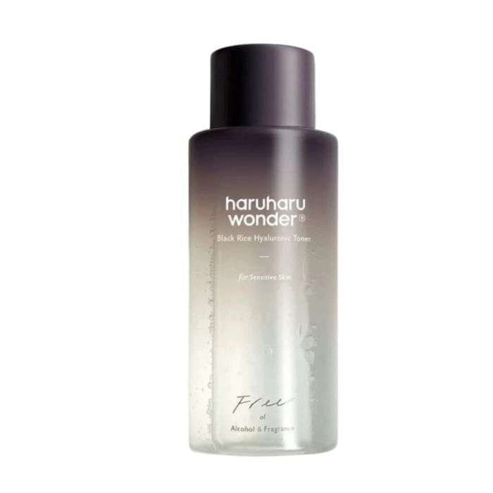 HARUHARU WONDER BLACK RICE HYALURONIC TONER POUR PEAUX SENSIBLES 150ML