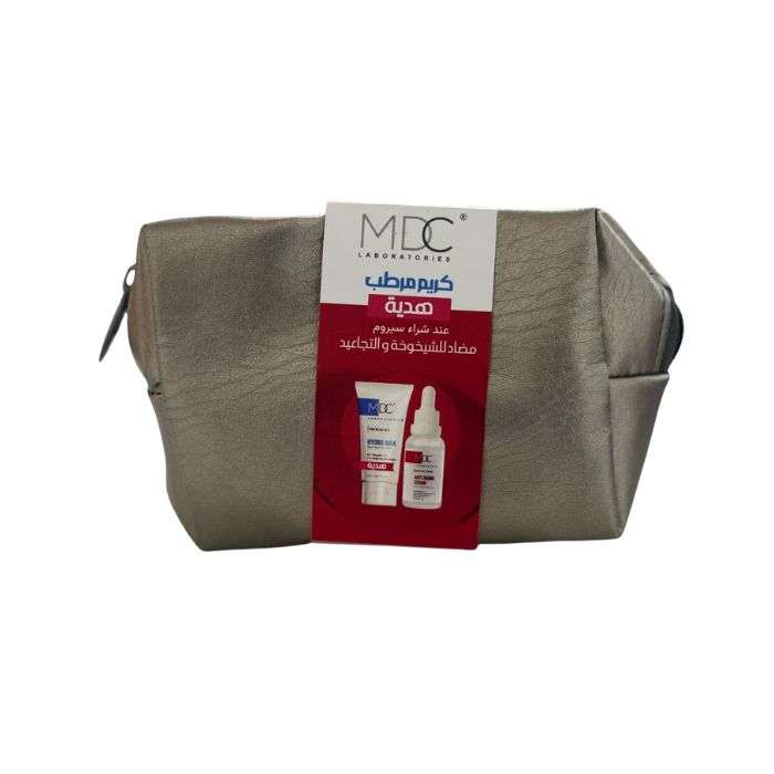 MDC OFFRE FOREVER YOUNG SERUM ANTI AGE 30 ML + CREME HYDRATANTE 30ML + TROUSSE OFFRTES 
