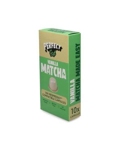 PERFECT TED CAPSULES MATCHA VANILLE BOITE DE 10