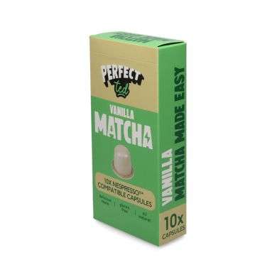 PERFECT TED CAPSULES MATCHA VANILLE BOITE DE 10