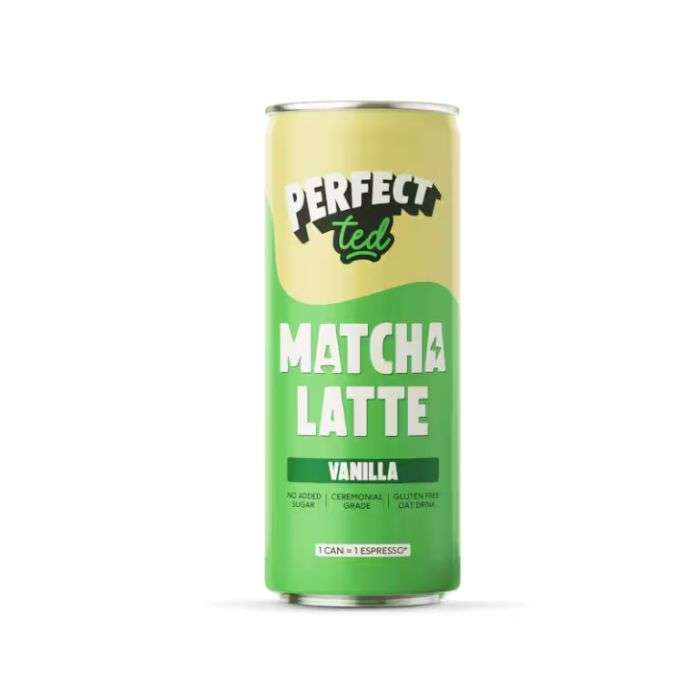 PERFECT TED MATCHA LATTE VANILLA 250ML