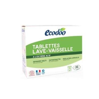 ECODOO TABLETTES LAVE VAISSELLE PACK DE 30