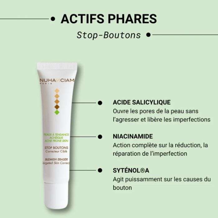 NUHANCIAM ANTI IMPERFECTIONS STOP BOUTONS 15ML