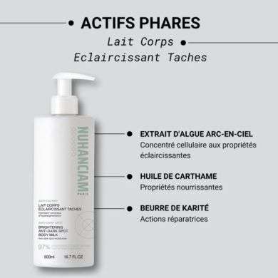 NUHANCIAM LAIT CORPS ECLAIRCISSANT TACHES 500 ML