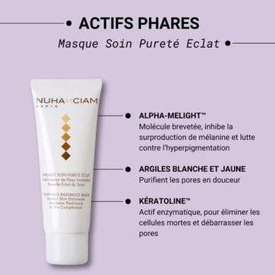 NUHANCIAM MASQUE SOIN PURETE ECLAT 75ML
