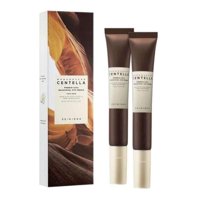 SKIN 1004 MADAGASCAR CENTELLA PROBIO CICA BAKUCHIOL EYE CREAM TWIN PACK 20ML