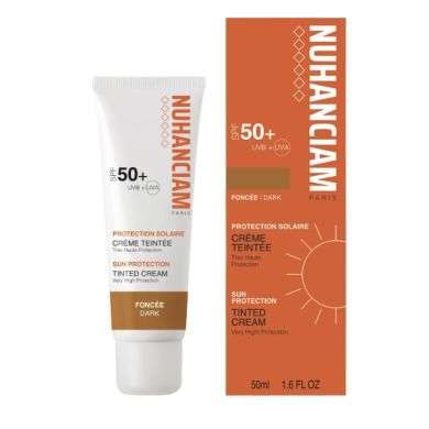 NUHANCIAM CREME SOLAIRE TEINTEE FONCEE SPF 50+ 50ML