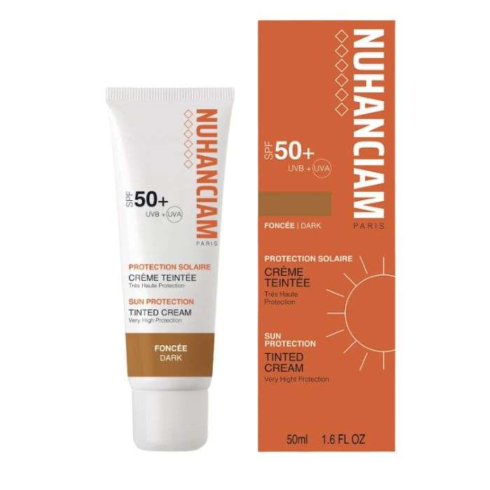 NUHANCIAM CREME SOLAIRE TEINTEE FONCEE SPF 50+ 50ML