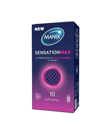 MANIX SENSATION MAX 10 PRESERVATIFS