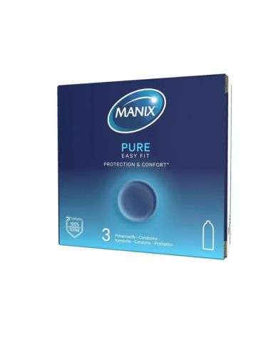 MANIX PURE EASY FIT PACK DE 3