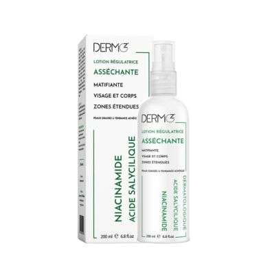 DERMO Z LOTION REGULATRICE ASSECHANTE 200ML