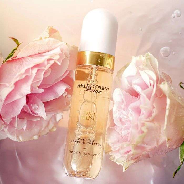 FRESH MUSC BRUME PARFUMEE PERLE D'ORIENT CORPS ET CHEVEUX 80ML