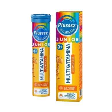 PLUSSSZ JUNIOR COMPLEX MULTIVITAMINES 20 COMPRIMES