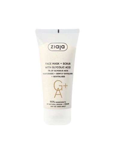 ZIAJA GA+ MASQUE + GOMMAGE A L'ACIDE GLYCOLIC 1% GA 55ML