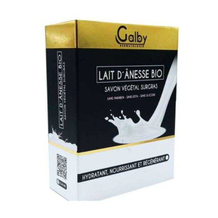 GALBY SAVON VEGETAL LAIT D'ANESSE BIO 100G