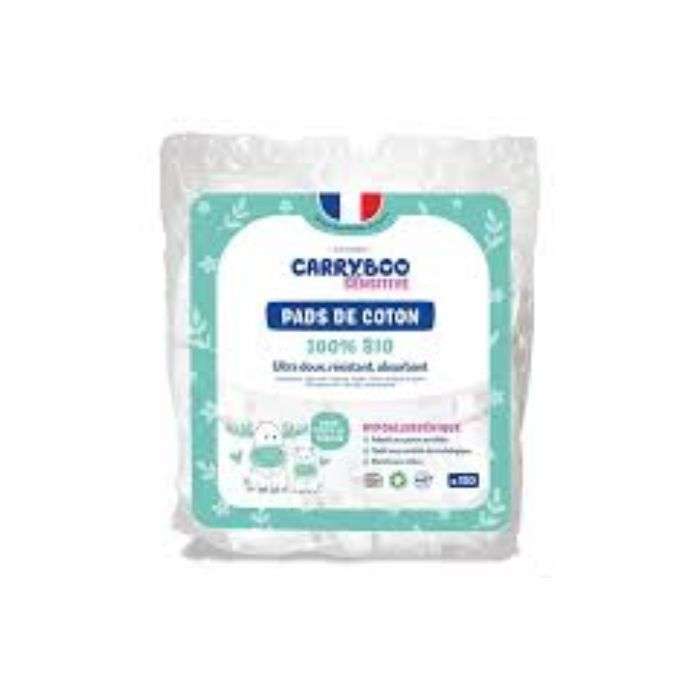CARRYBOO SENSITIVE PADS DE COTON 150