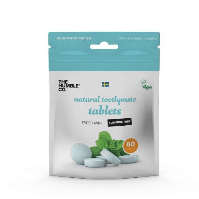 THE HUMBLE CO DENTIFRICE TABLETTES SANS FLUOR 60 UNITES