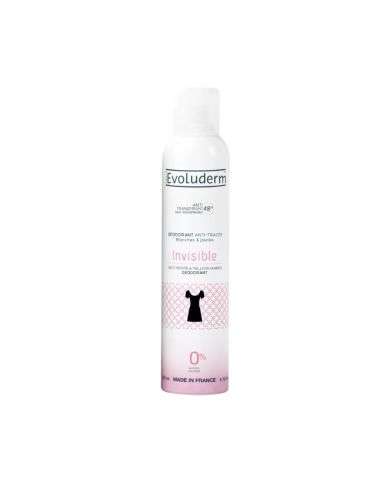 EVOLUDERM DEODORANT ANTI TRANSPIRANT 48H INVISIBLE 200ML
