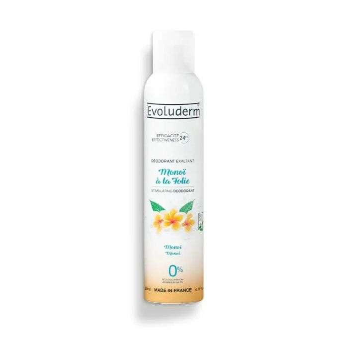 EVOLUDERM DEODORANT MONOI A LA FOLIE EFFICACITE 24H 200ML