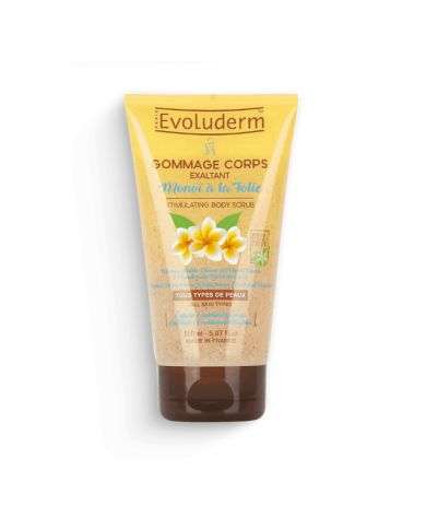 EVOLUDERM GOMMAGE CORPS EXFOLIANT MONOI DE LA FOLIE 150 ML