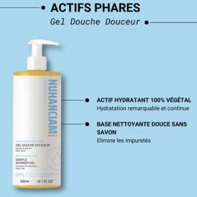 NUHANCIAM GEL DOUCHE DOUCEUR 500ML
