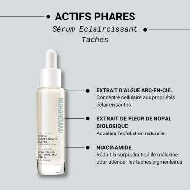 NUHANCIAM SERUM ECLAIRCISSANT ANTI TACHES 30ML